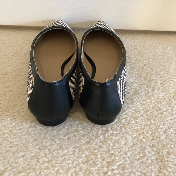 Sole Society Pointed Toe Woven Flats - Picture 3 of 3